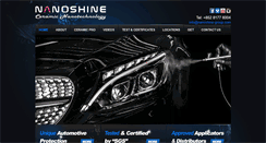 Desktop Screenshot of nanoshine-group.com